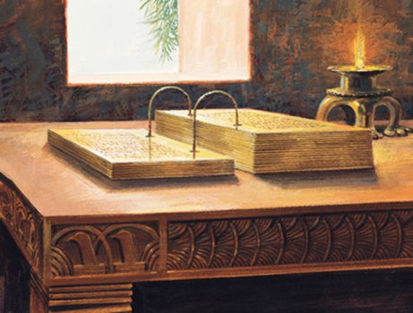 Drawing of the Gold Plates