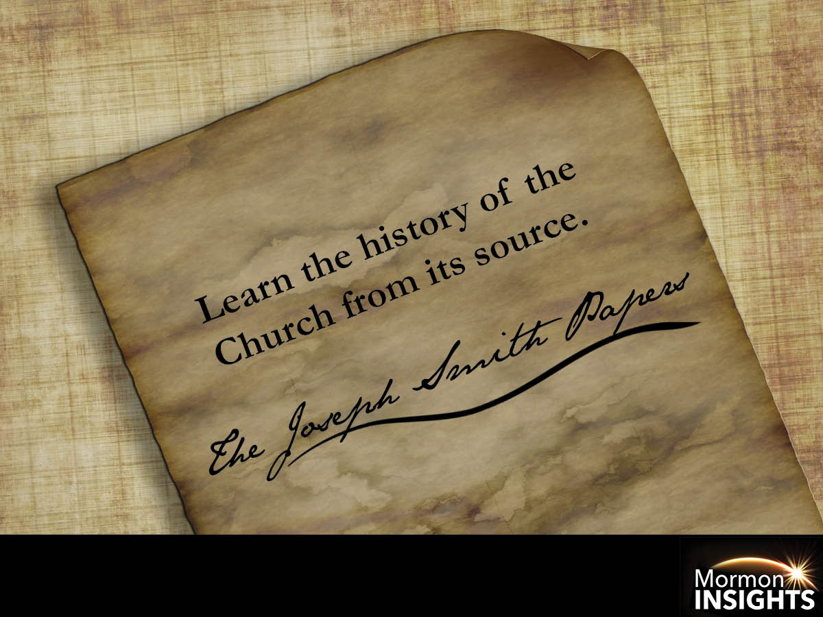 Learn the history of the Church from its source. The Joseph Smith Papers