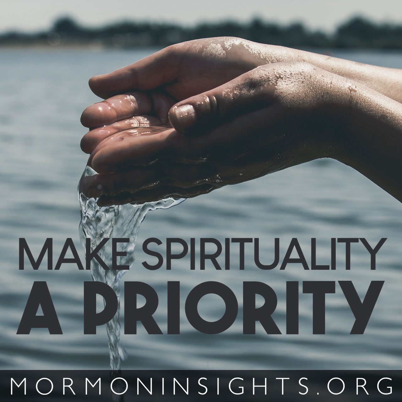 Make spirituality a priority
